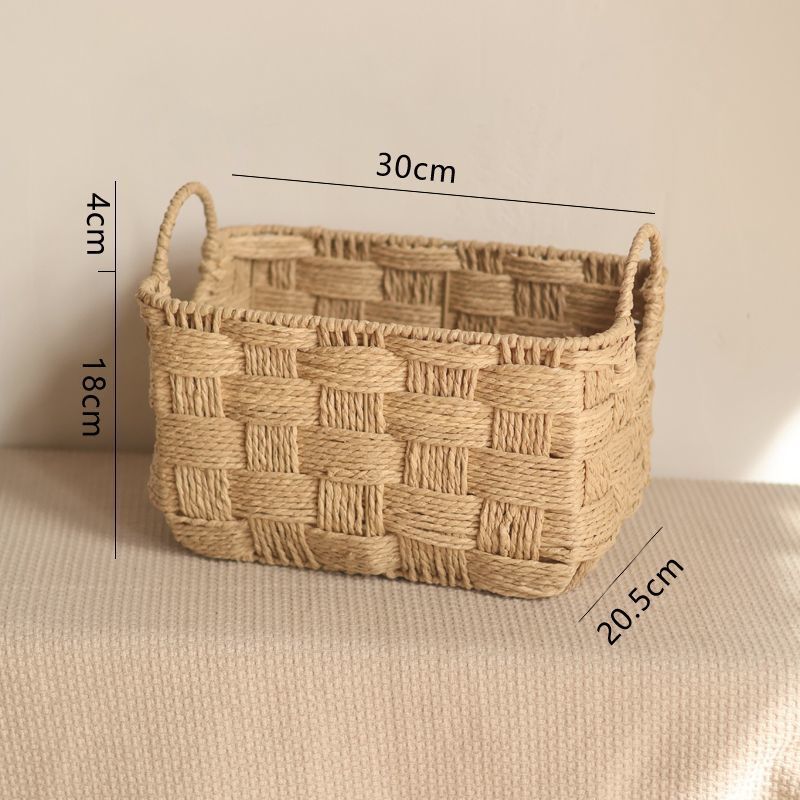 Panier de Rangement Osier Artisanal Polyvalent pour Intérieur 0