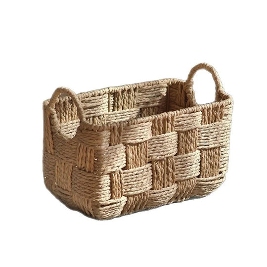 Panier de Rangement Osier Artisanal Polyvalent pour Intérieur 5