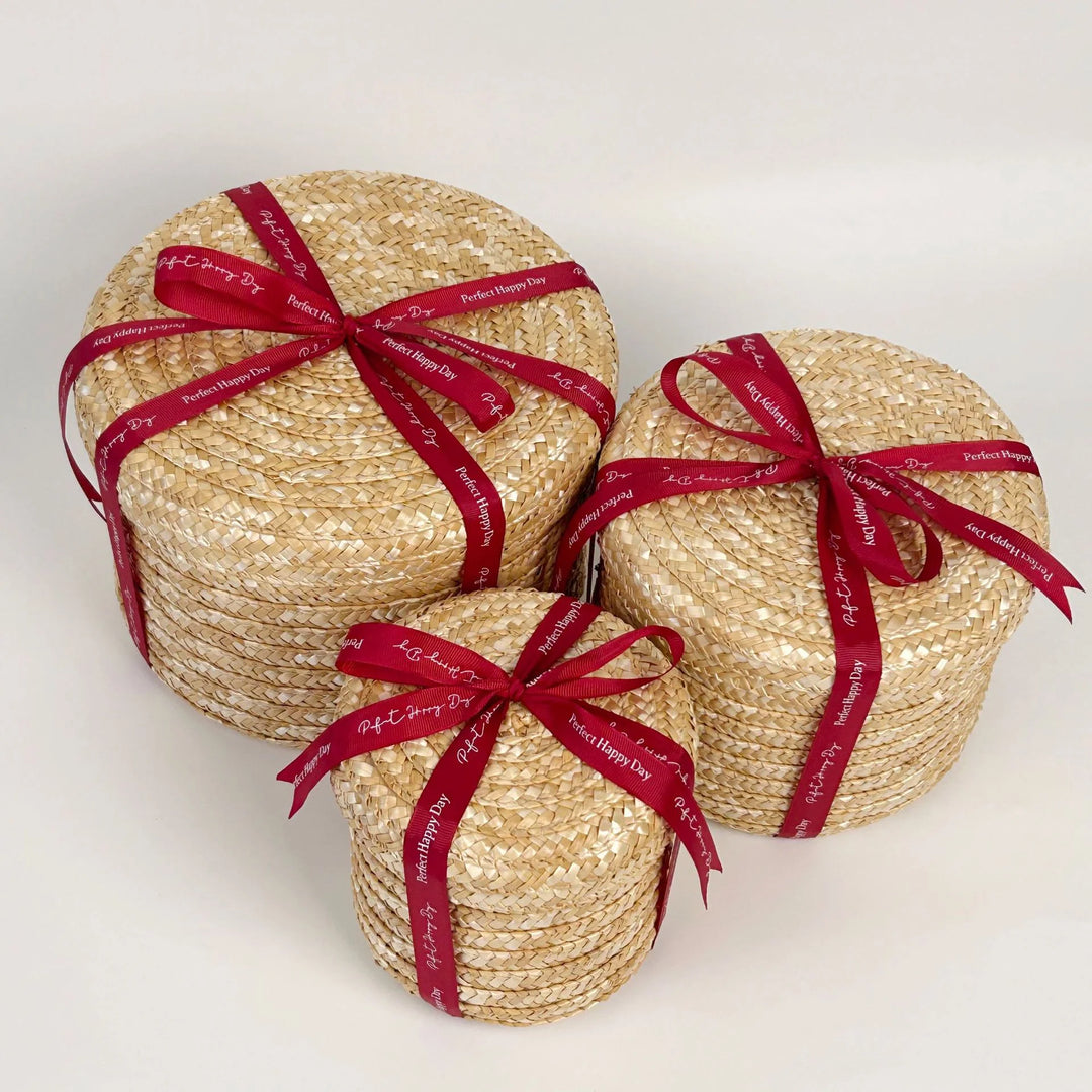 Panier de Rangement Tissé à la Main pour Intérieur Naturel 0