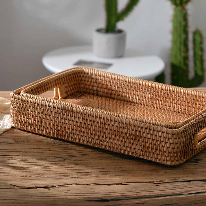 Panier de Service Rectangulaire Pratique pour Femme 2