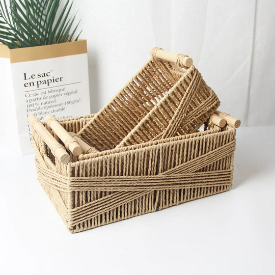 Panier de rangement polyvalent pour organisation intérieure 1
