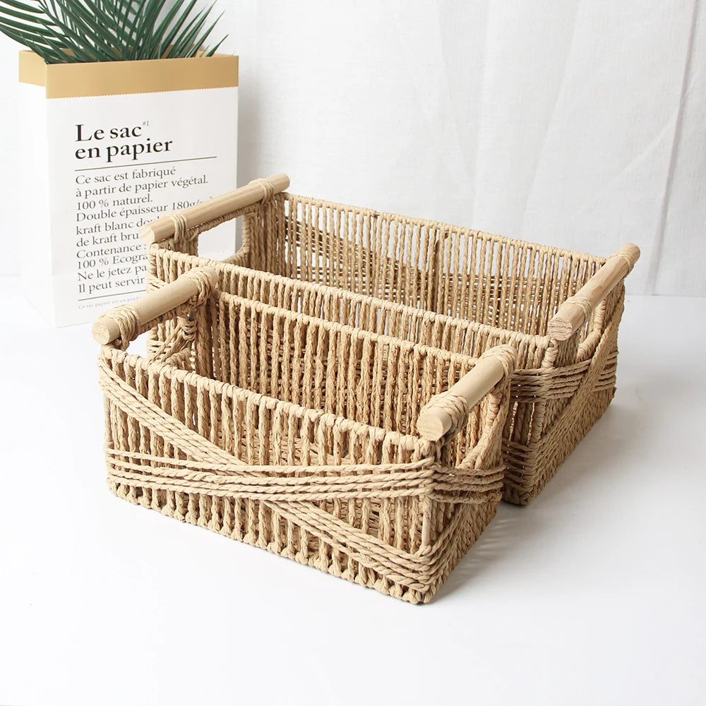 Panier de rangement polyvalent pour organisation intérieure 3