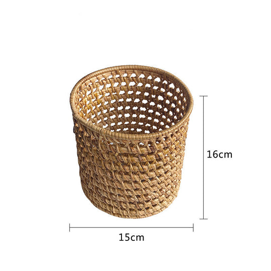 Panier de rangement tissé à la main pour femme 10