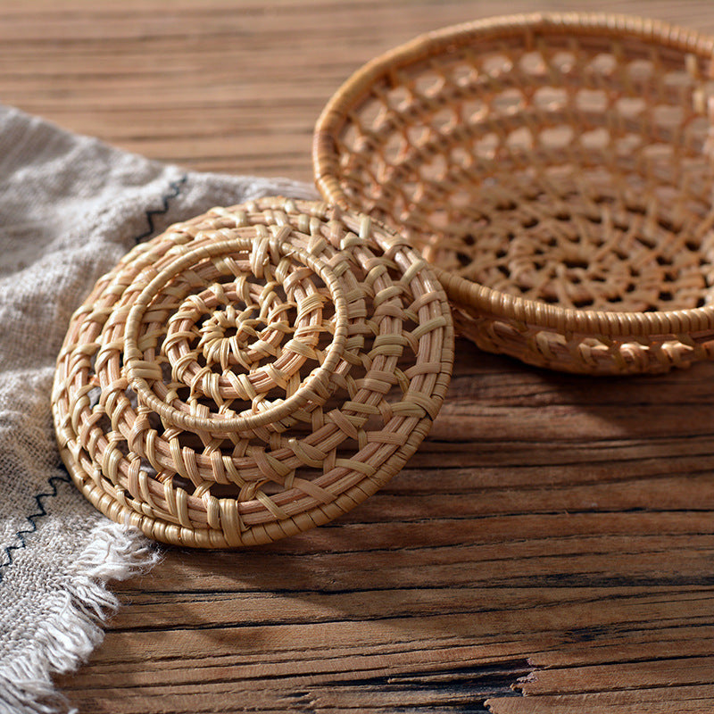 Panier de rangement tissé à la main pour femme 3
