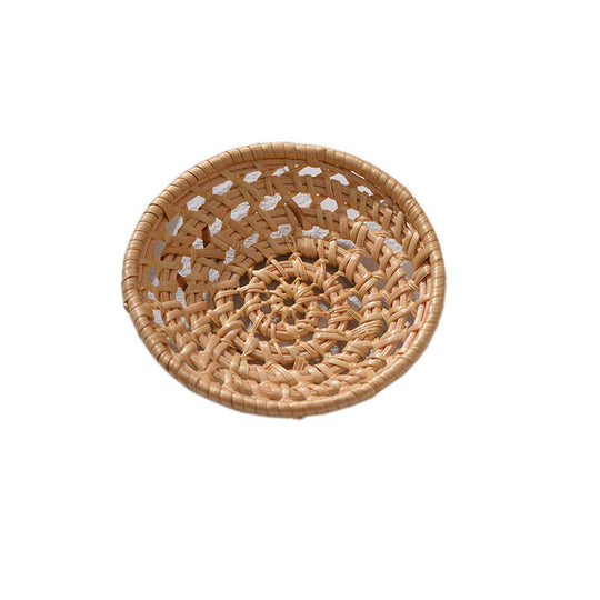 Panier de rangement tissé à la main pour femme 5