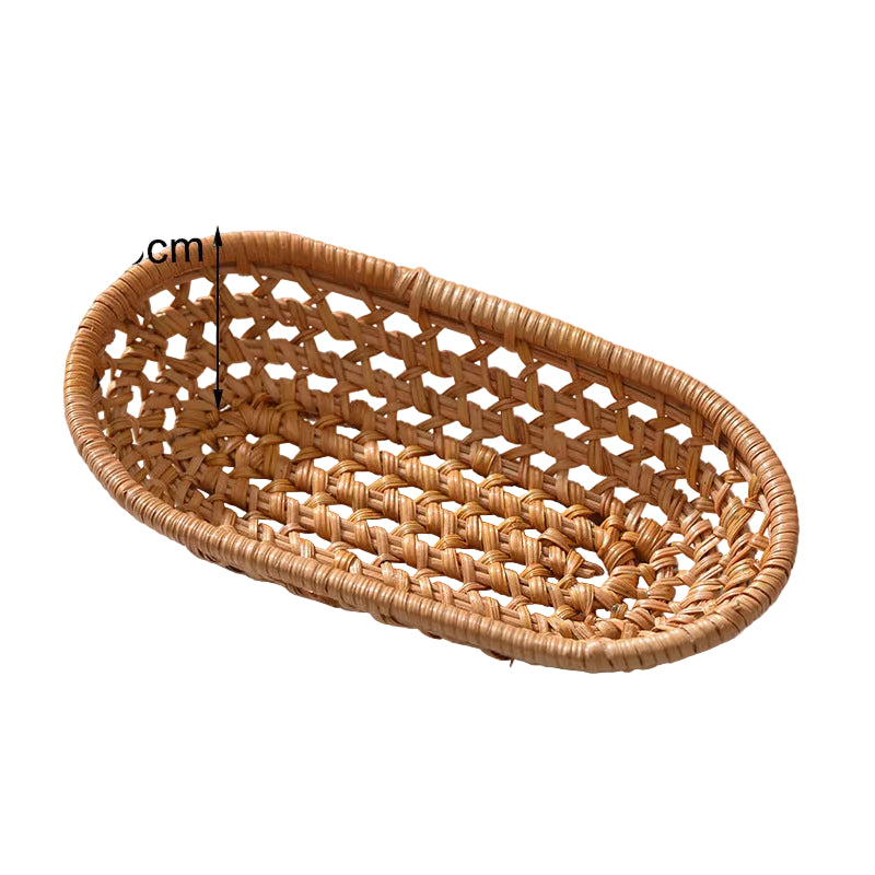 Panier de rangement tissé à la main pour femme 8