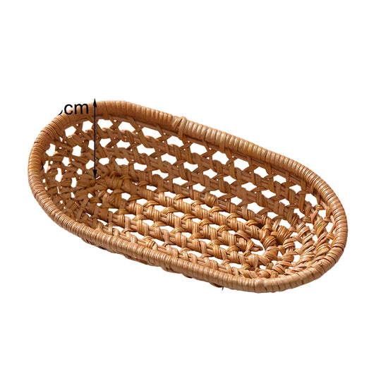 Panier de rangement tissé à la main pour femme 8