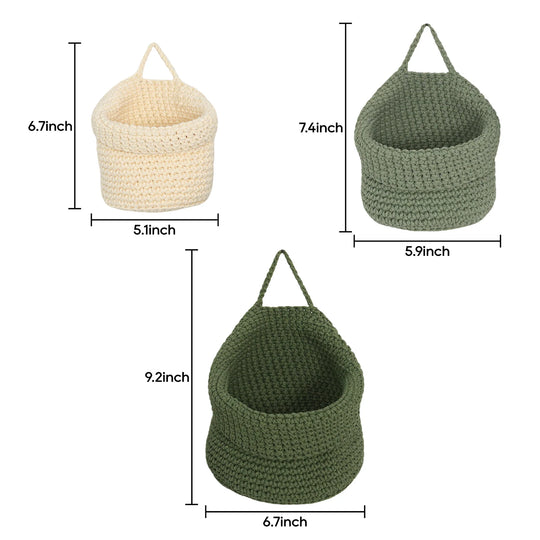 Panier de rangement tressé à la main pour intérieur polyvalent 0