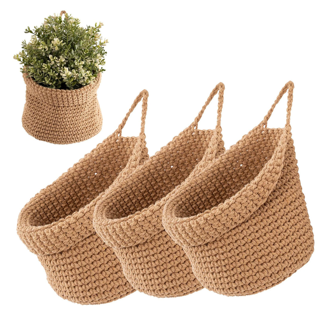 Panier de rangement tressé artisanal polyvalent 5