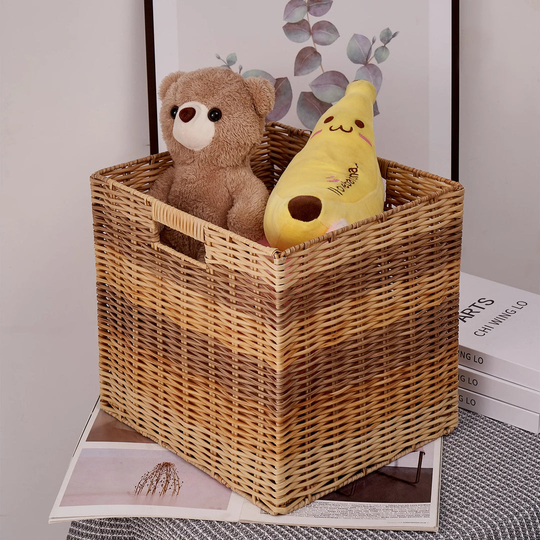 Panier de rangement tressé polyvalent pour intérieur 0