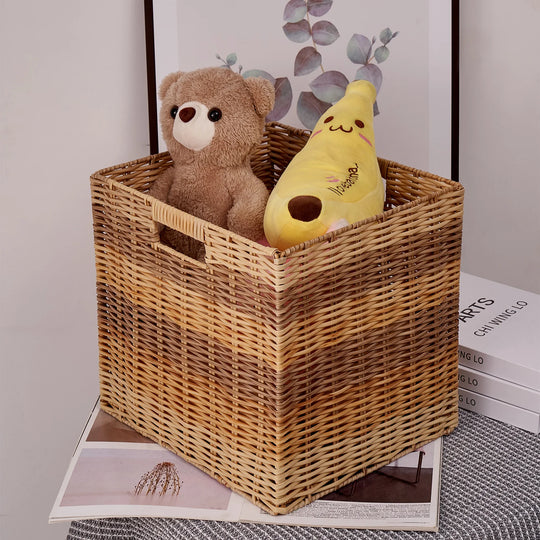 Panier de rangement tressé polyvalent pour intérieur 0