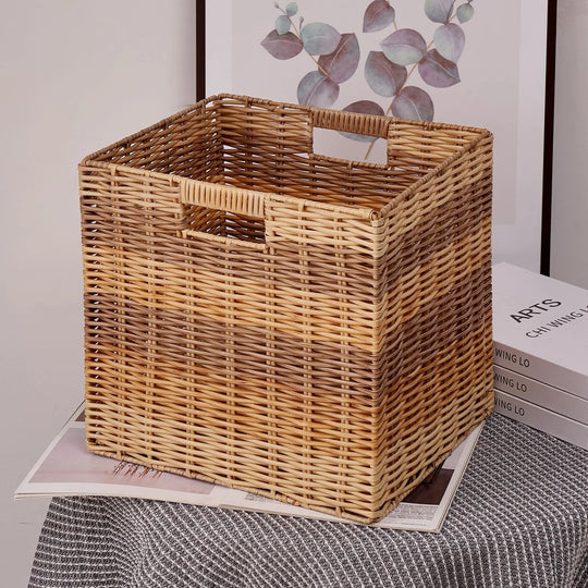 Panier de rangement tressé polyvalent pour intérieur 1