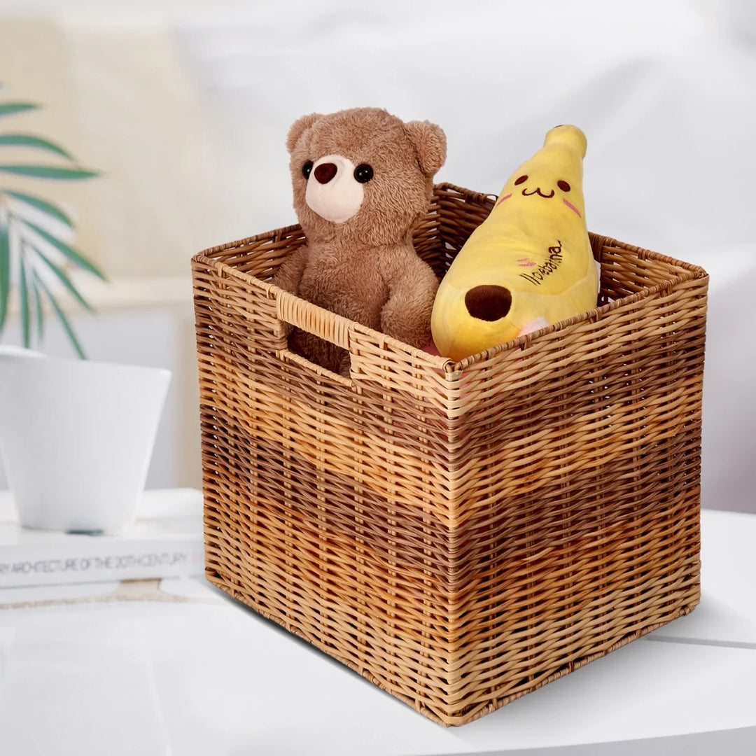 Panier de rangement tressé polyvalent pour intérieur 3