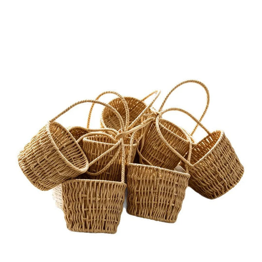 Panier de rangement tressé polyvalent pour intérieur 5