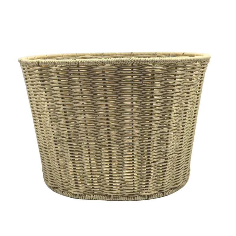 Panier de vélo avant tressé avec support universel pour guidon 0