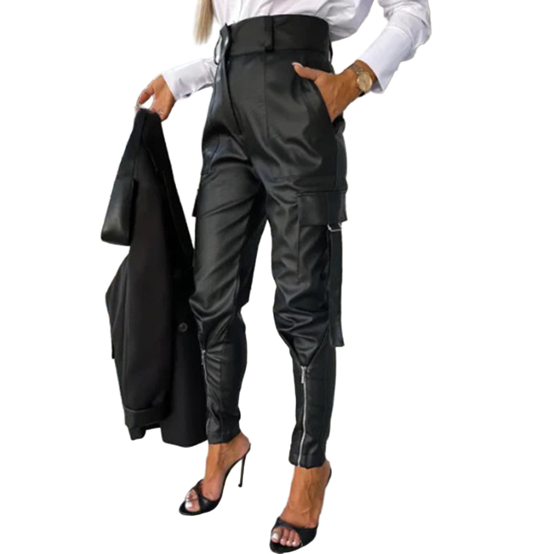 Pantalon Cargo Femme ELENA Chic et Polyvalent 0