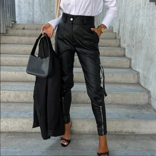 Pantalon Cargo Femme ELENA Chic et Polyvalent 1