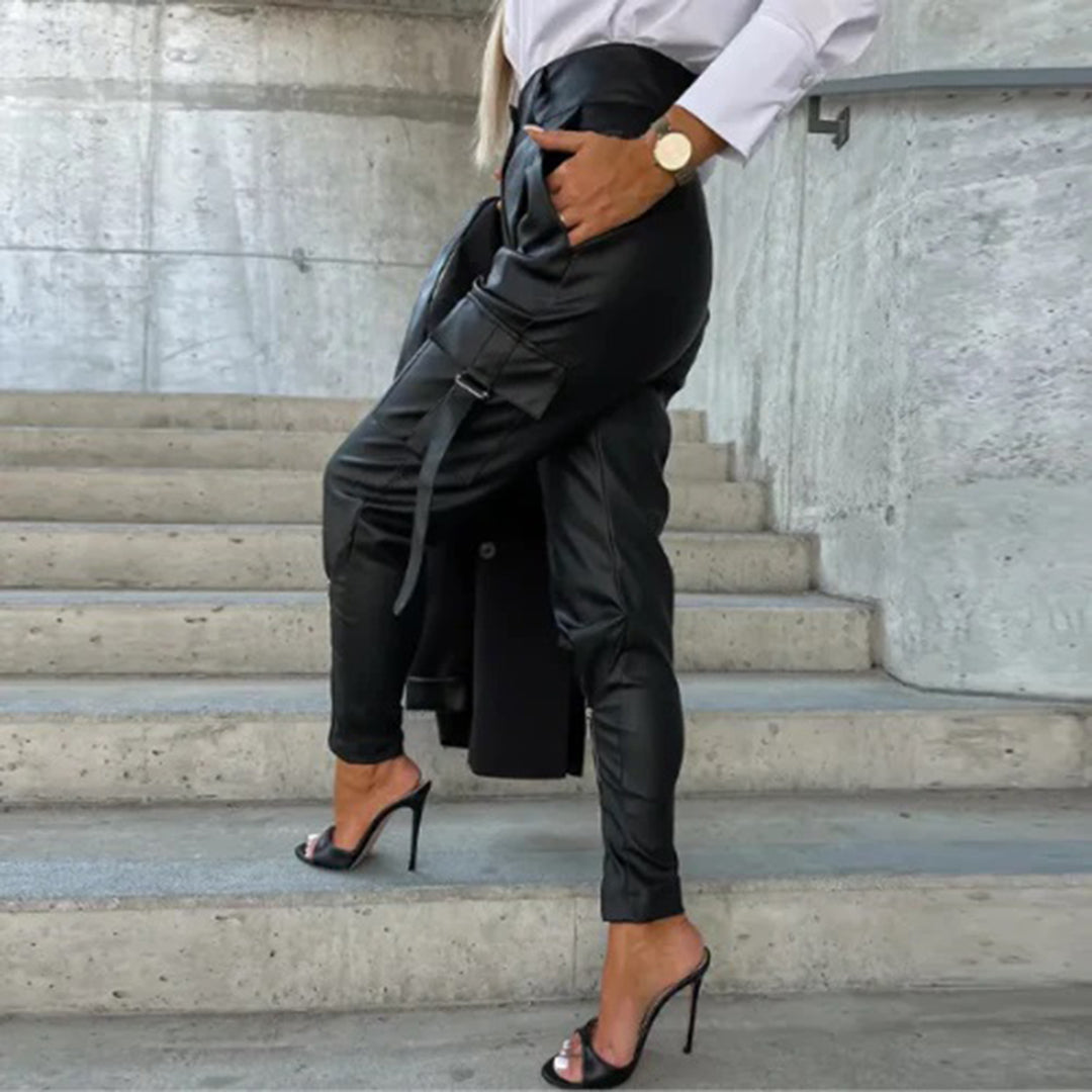 Pantalon Cargo Femme ELENA Chic et Polyvalent 2