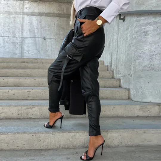 Pantalon Cargo Femme ELENA Chic et Polyvalent 2