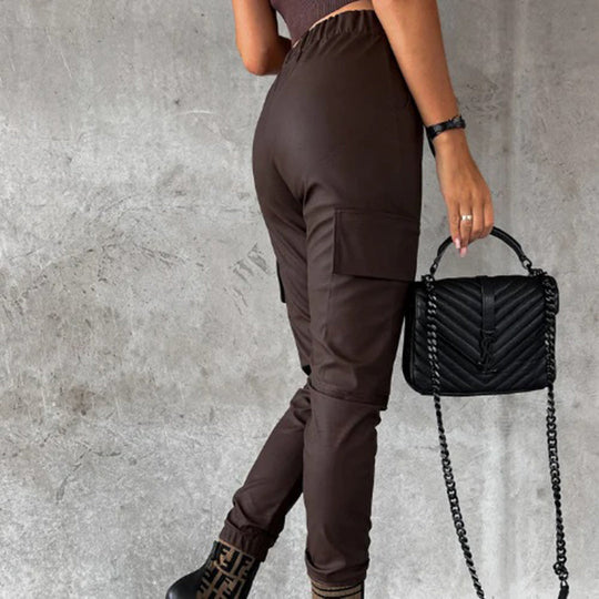 Pantalon Cargo Femme ELENA Chic et Polyvalent 4