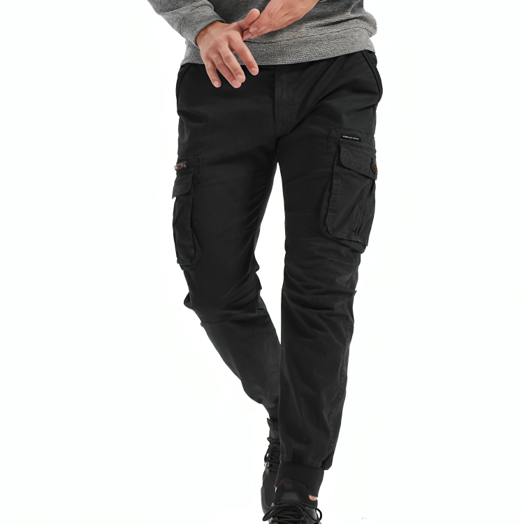 Pantalon Cargo Homme Confortable Coton Durable 0