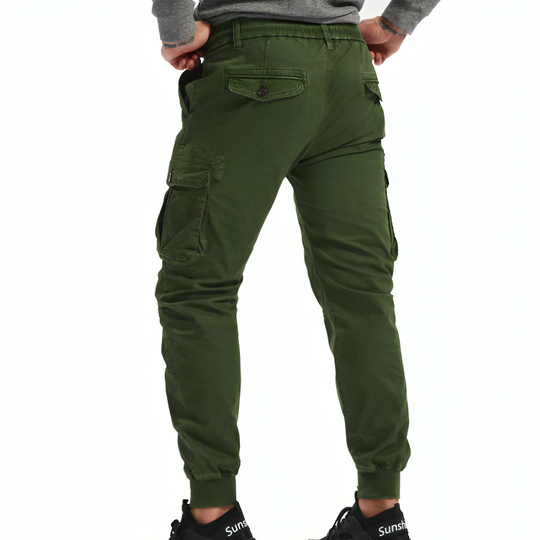 Pantalon Cargo Homme Confortable Coton Durable 7