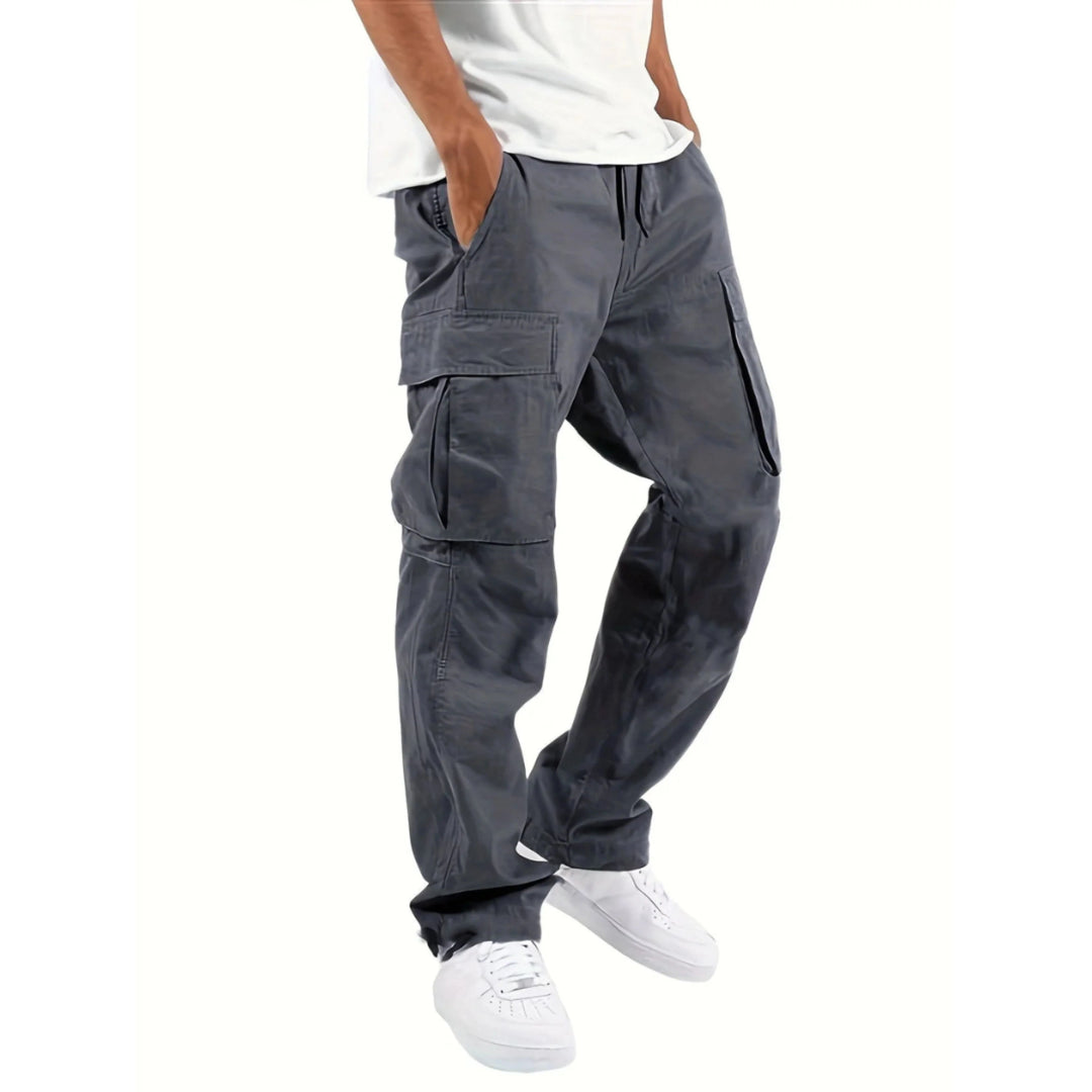 Pantalon Cargo Homme Coupe Droite Pratique 3