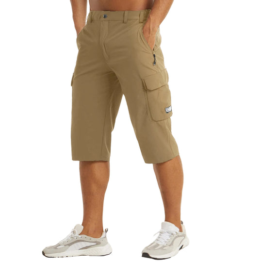 Pantalon Cargo Homme Décontracté Moderne avec Poches Fonctionnelles 0