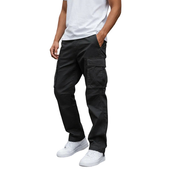 Pantalon Cargo Homme Fonctionnel Moderne avec Poches Pratiques 0