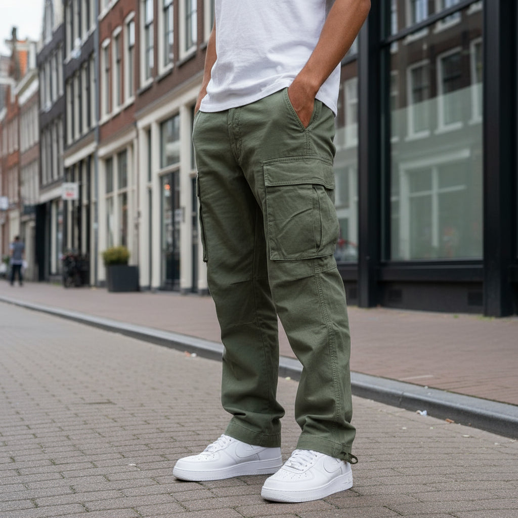 Pantalon Cargo Homme Fonctionnel Moderne avec Poches Pratiques 11