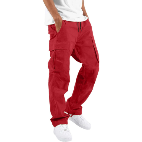 Pantalon Cargo Homme Fonctionnel Moderne avec Poches Pratiques 12