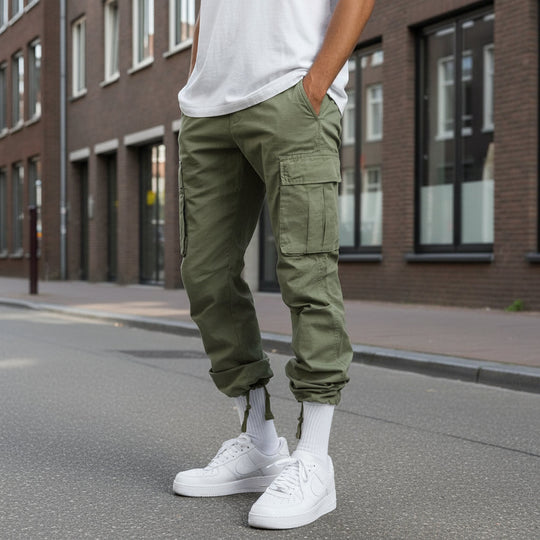 Pantalon Cargo Homme Fonctionnel Moderne avec Poches Pratiques 8