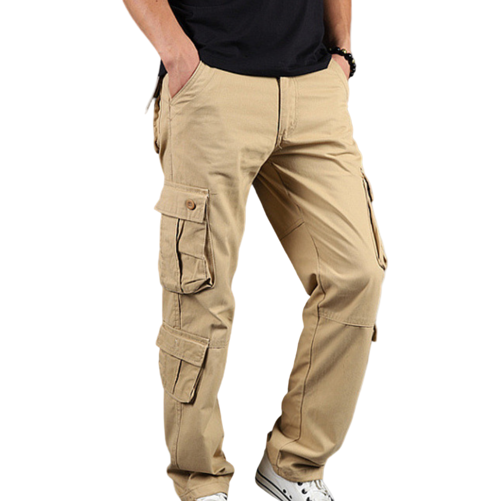 Pantalon Cargo Homme Style Urbain Confortable avec Poches Pratiques 1