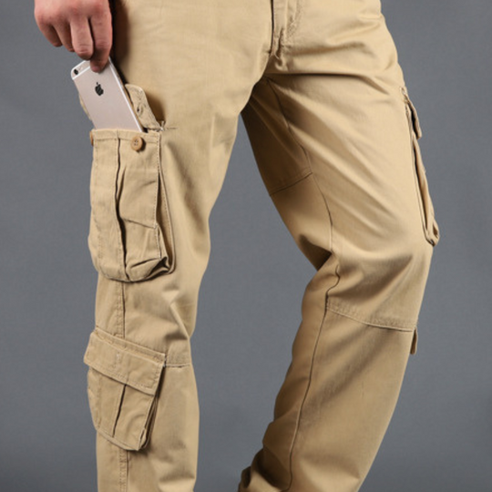 Pantalon Cargo Homme Style Urbain Confortable avec Poches Pratiques 3