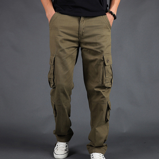 Pantalon Cargo Homme Style Urbain Confortable avec Poches Pratiques 4