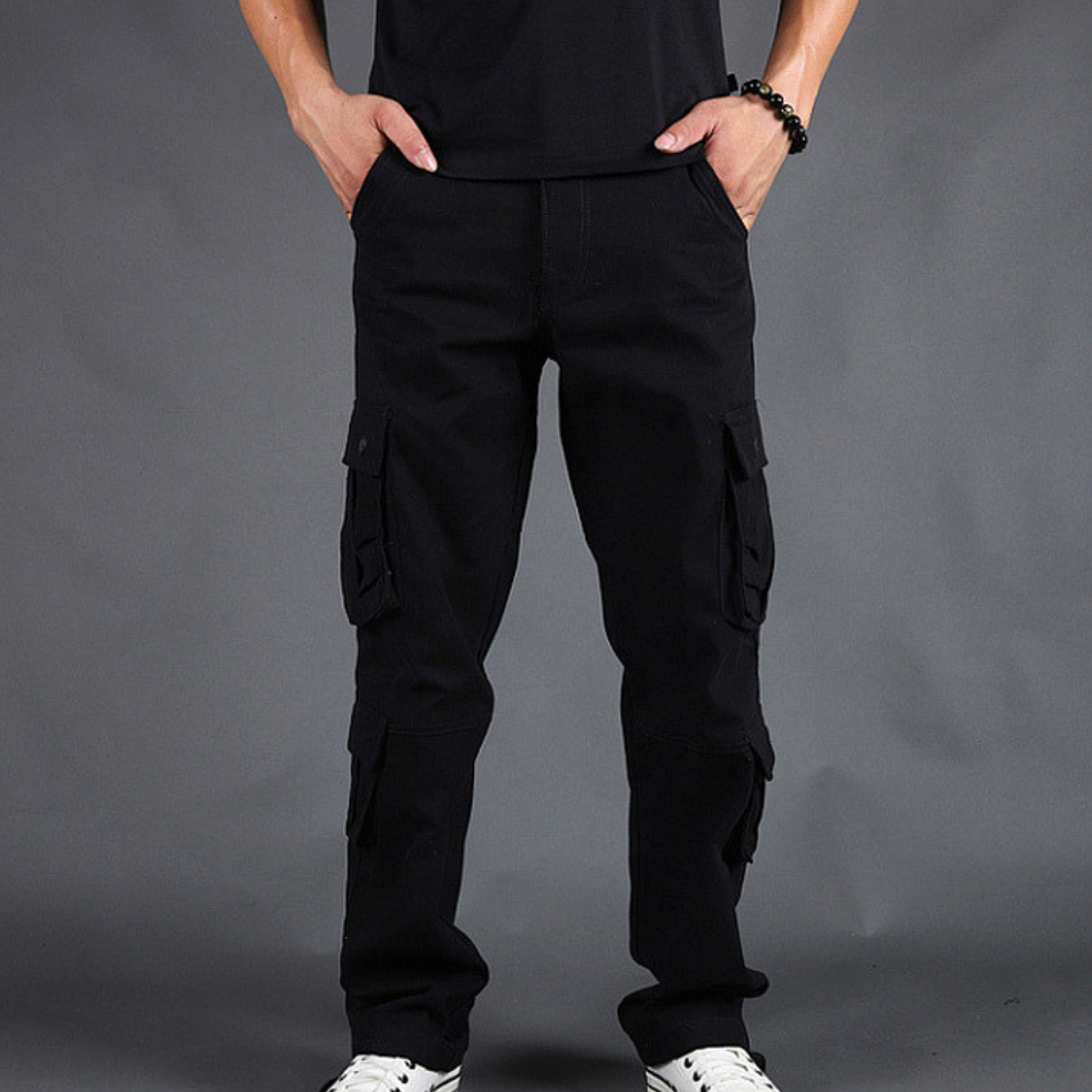 Pantalon Cargo Homme Style Urbain Confortable avec Poches Pratiques 5