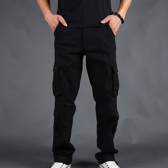 Pantalon Cargo Homme Style Urbain Confortable avec Poches Pratiques 5