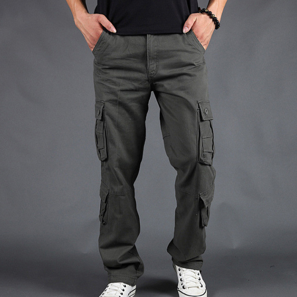 Pantalon Cargo Homme Style Urbain Confortable avec Poches Pratiques 7