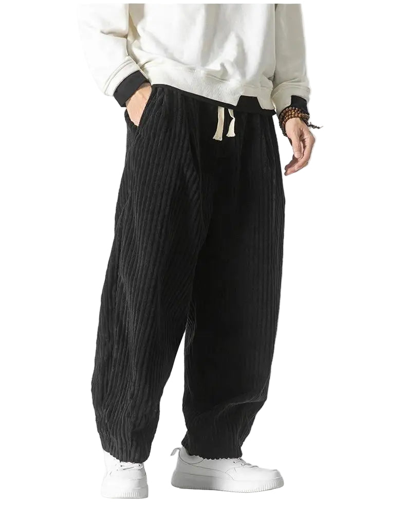 Pantalon Droit Décontracté pour Hommes 0
