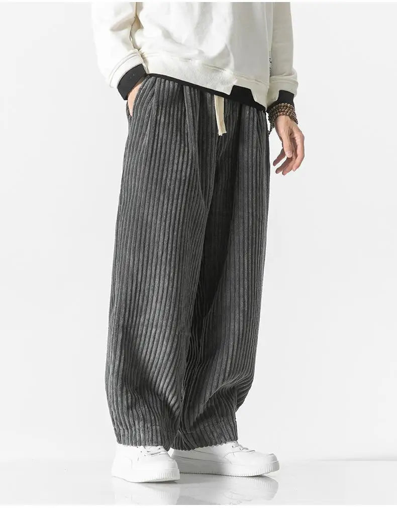 Pantalon Droit Décontracté pour Hommes 1