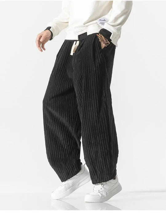 Pantalon Droit Décontracté pour Hommes 6