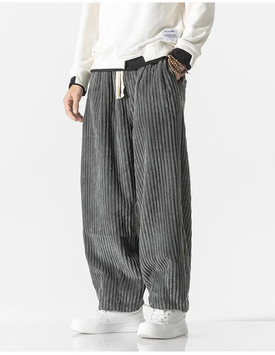 Pantalon Droit Décontracté pour Hommes 8