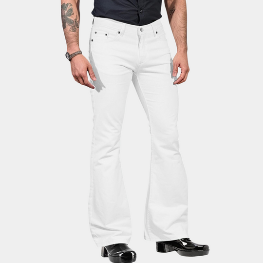 Pantalon Évasé pour Hommes Style Rétro 5