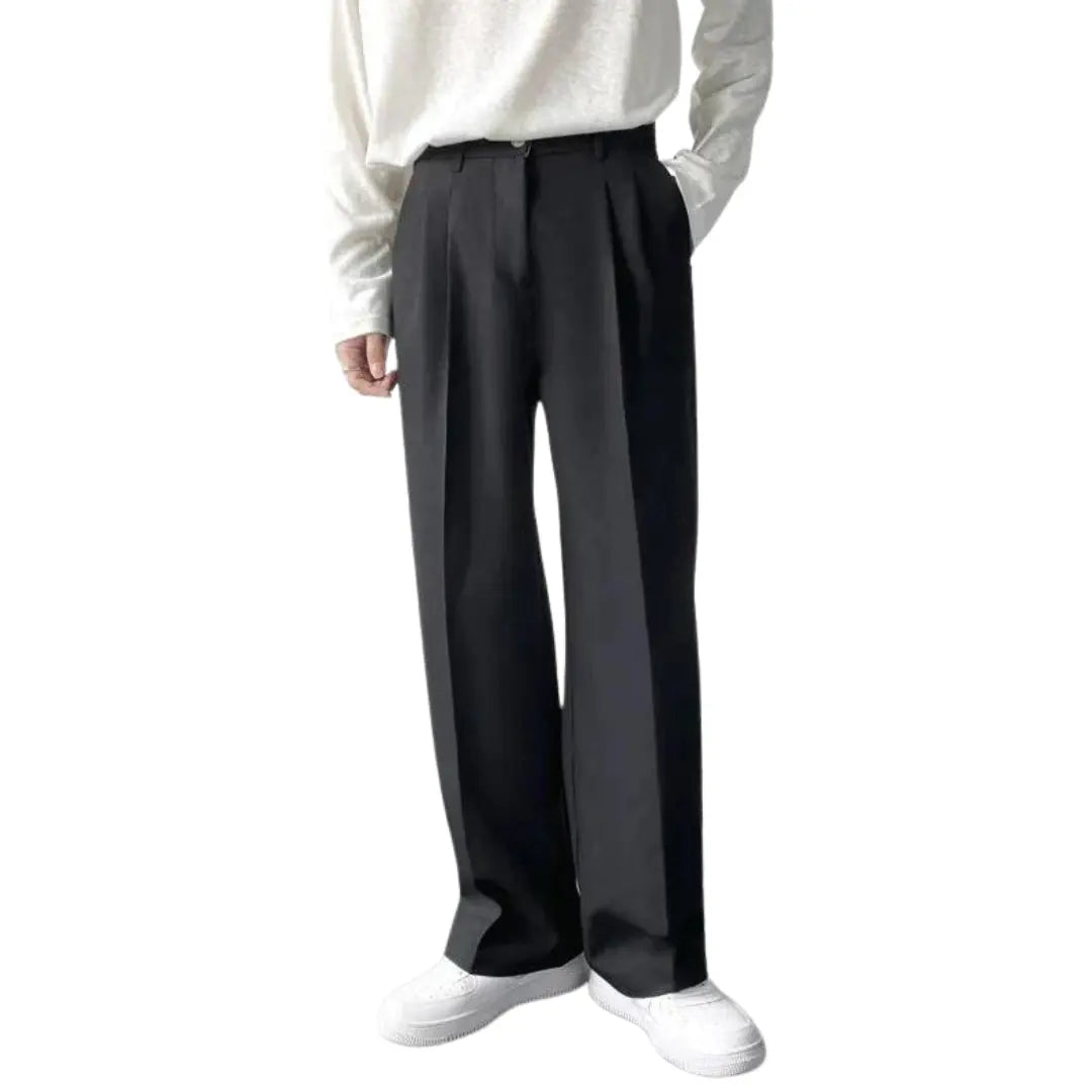 Pantalon Femme Oversize en Coton 1