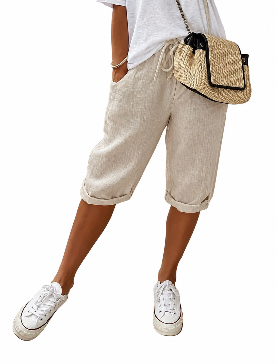 Pantalon Fluide Femme Style Décontracté Summer 0