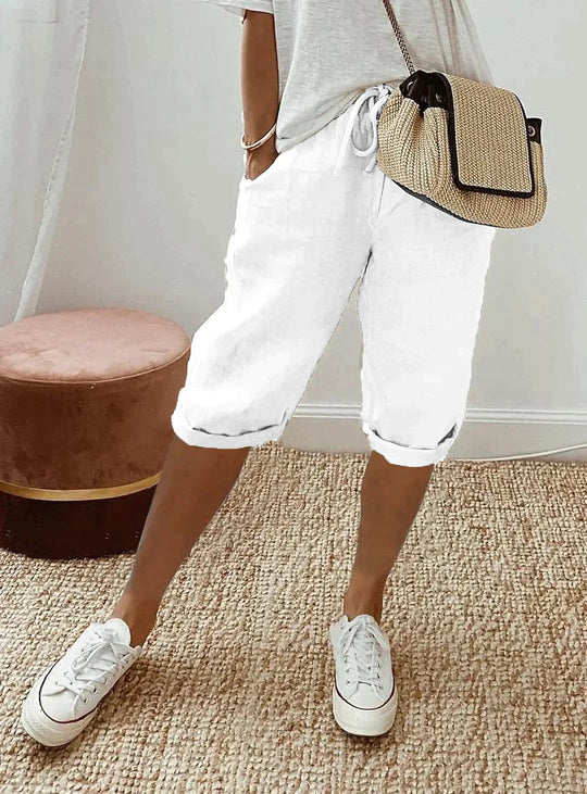 Pantalon Fluide Femme Style Décontracté Summer 3