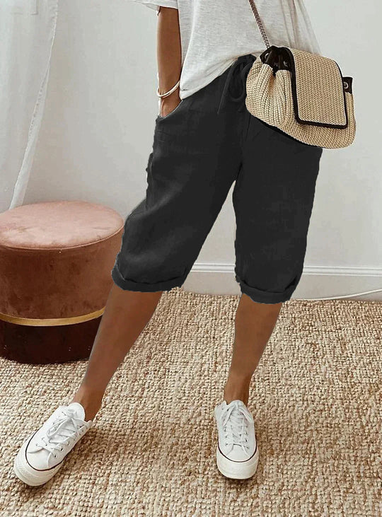 Pantalon Fluide Femme Style Décontracté Summer 4