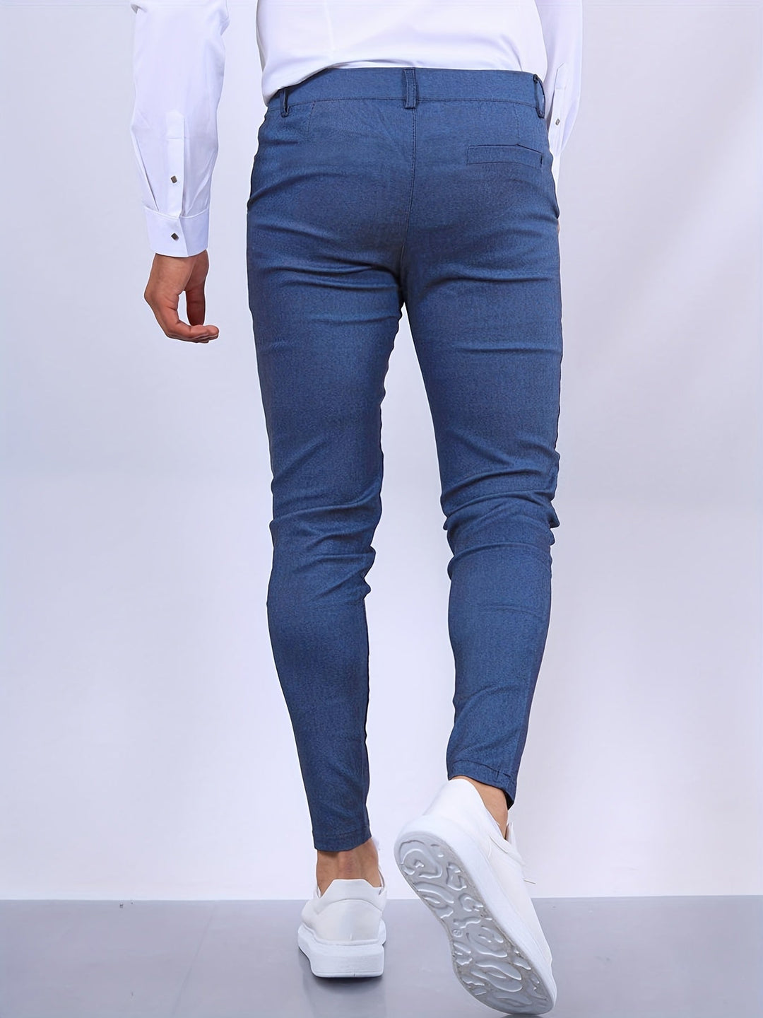 Pantalon Homme Ajusté Chic Moderne 1