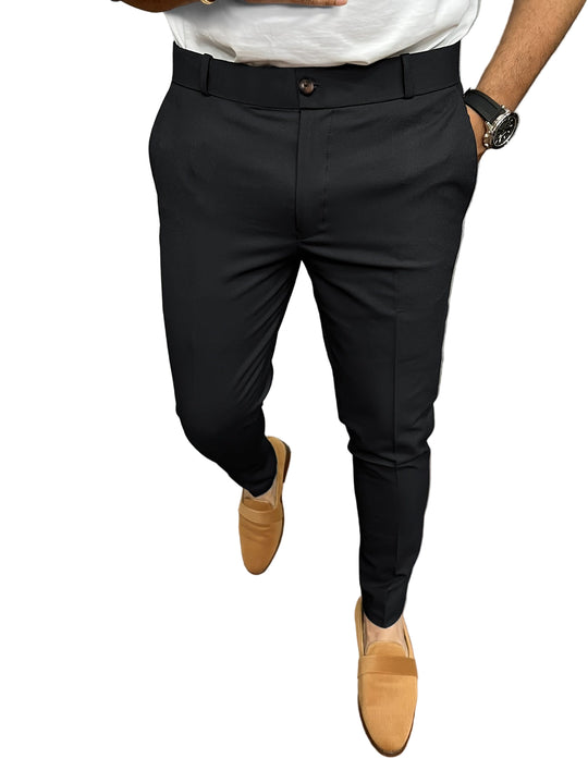 Pantalon Homme Chino Polyvalent Ajustement Régulier 0