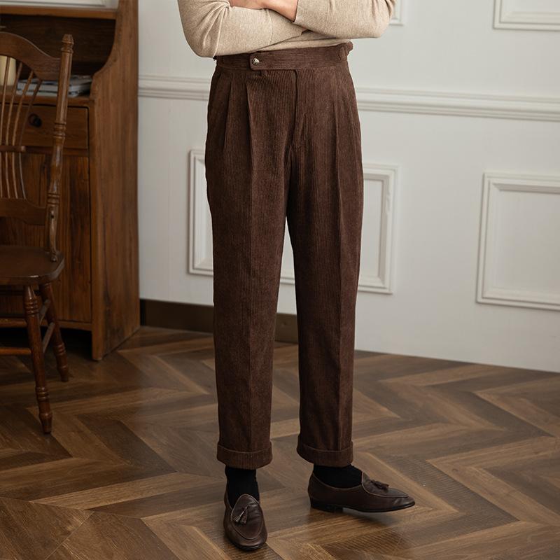 Pantalon Homme Rétro Confortable 8